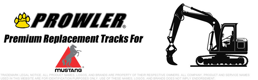 Mustang Excavator Replacement Rubber Tracks
