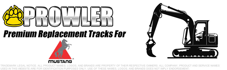 Mustang Excavator Replacement Rubber Tracks