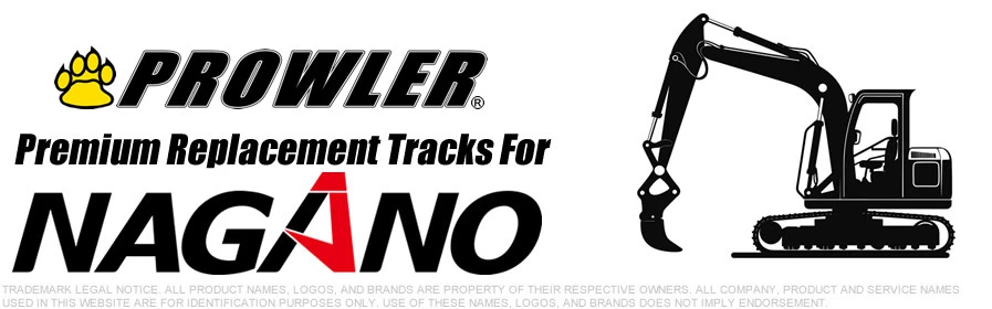 Nagano Excavator Replacement Rubber Tracks
