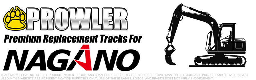 Nagano Excavator Replacement Rubber Tracks