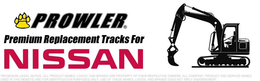 Nissan Excavator Replacement Rubber Tracks
