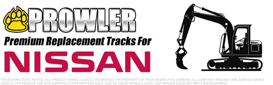 Nissan Excavator Replacement Rubber Tracks