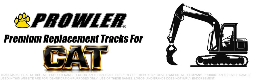 Prowler Cat Excavator Rubber Tracks
