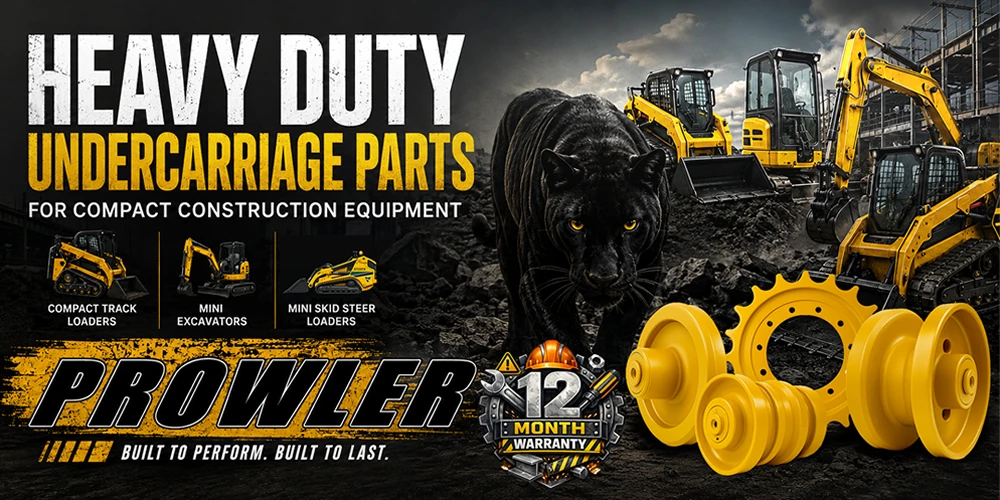 Undercarriage Parts, Drive Sprockets, Front and Rear Idlers, Upper, and Lower Rollers