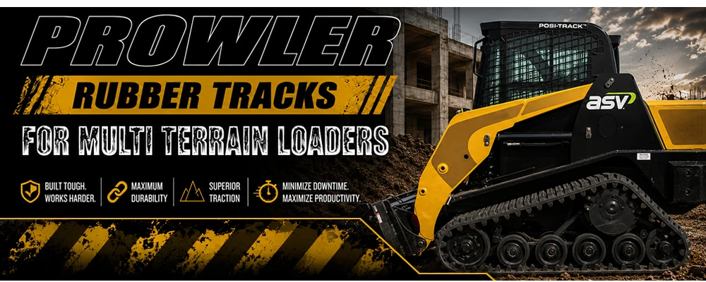 prowler multi terrain loader rubber tracks