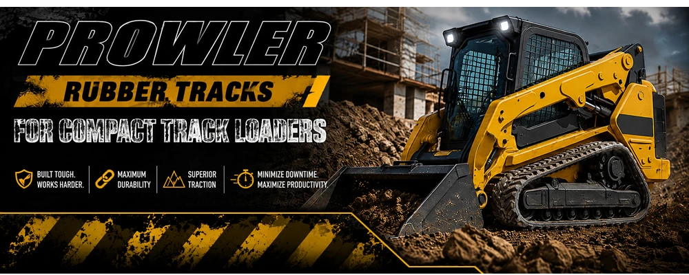 prowler compact track loader rubber tracks