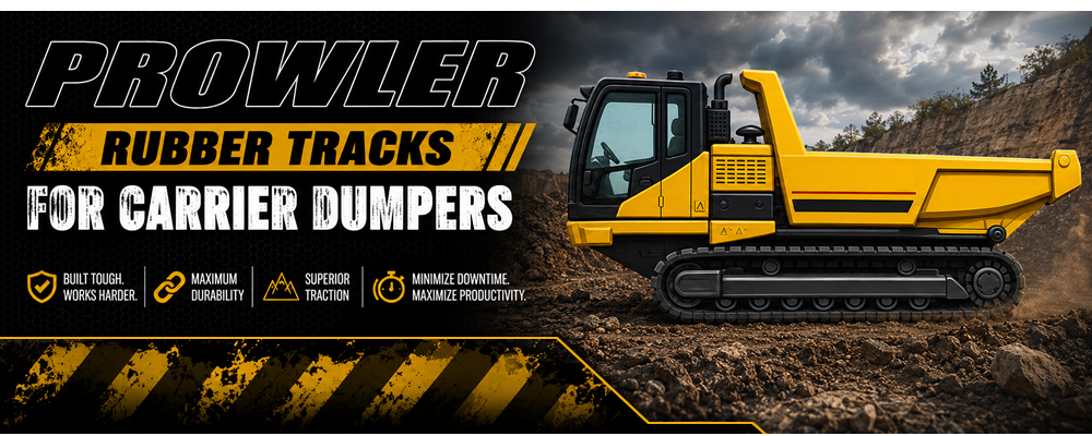 prowler carrier dumper rubber tracks