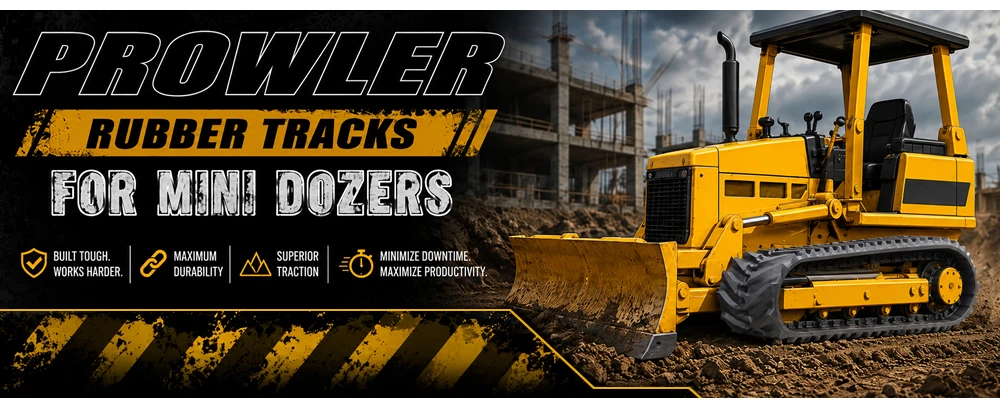 prowler mini dozer rubber tracks