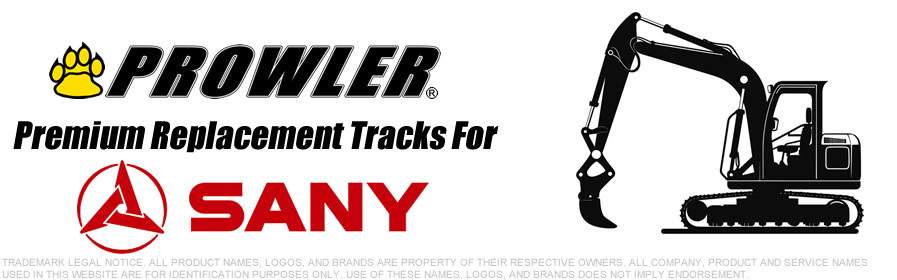 Sany Excavator Replacement Rubber Tracks