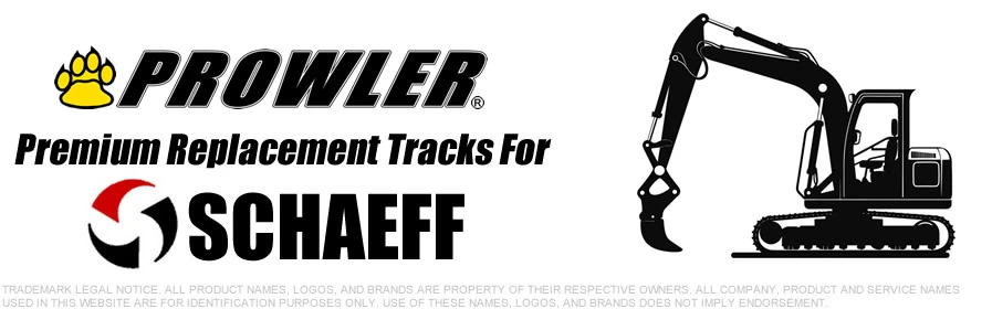 Schaeff Excavator Replacement Rubber Tracks
