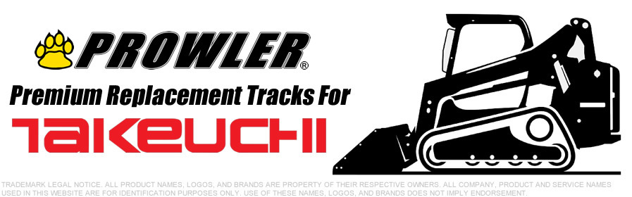 Takeuchi Compact Track Loader Replacement Rubber Tracks