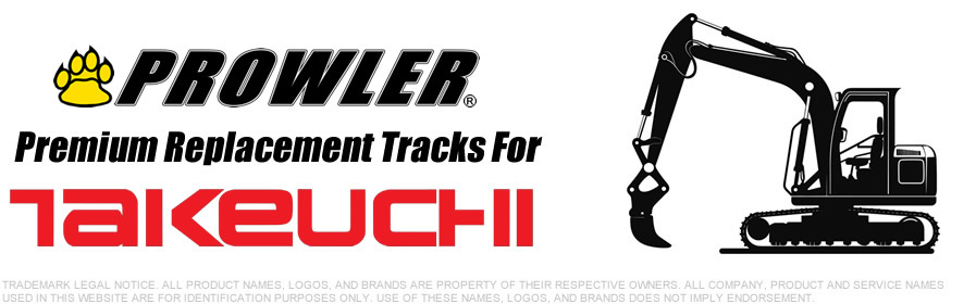 Takeuchi Excavator Replacement Rubber Tracks