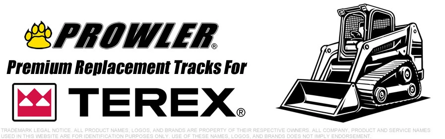 Rubber Tracks For Terex Multi-Terrain Loaders With Kevlar