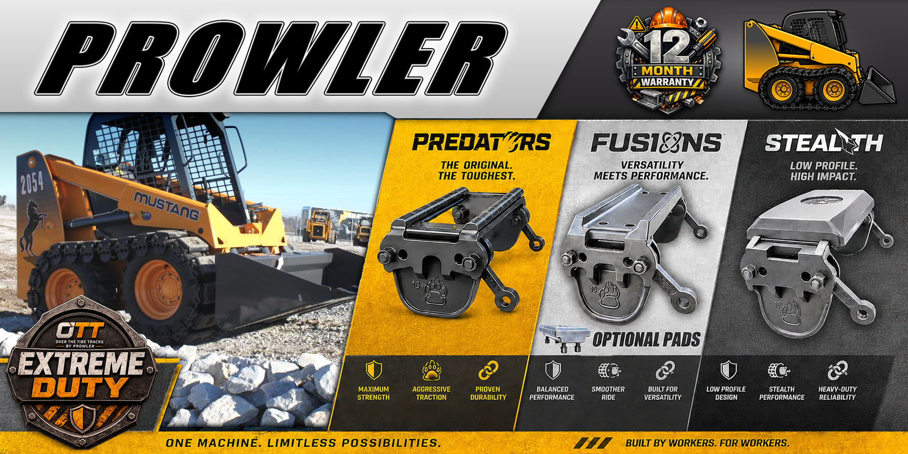 Over Tire Tracks For Skid Steers