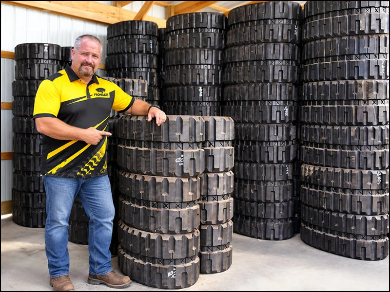 Prowler rubber track inventory and replacement tracks