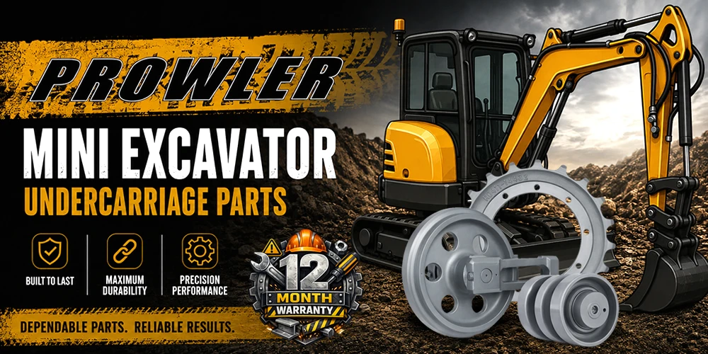 Mini Excavator Undercarriage Replacement Parts