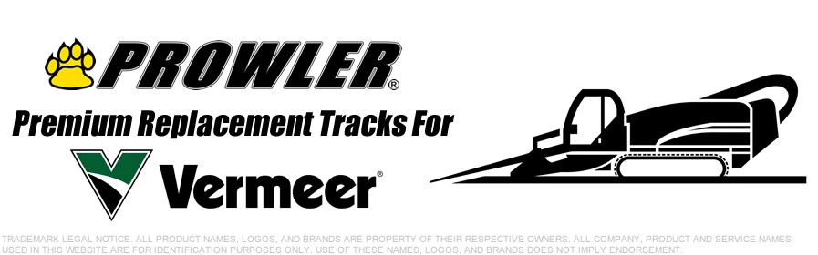 Vermeer Directional Driller Replacement Rubber Tracks
