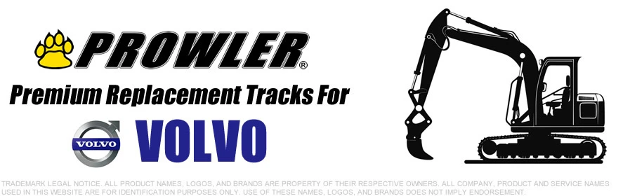 Volvo Excavator Replacement Rubber Tracks