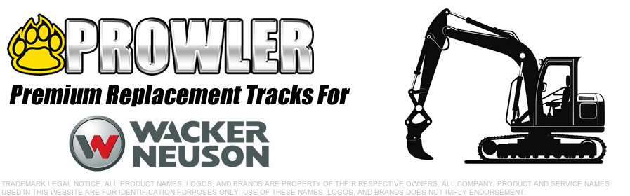 Wacker Neuson Excavator Replacement Rubber Tracks