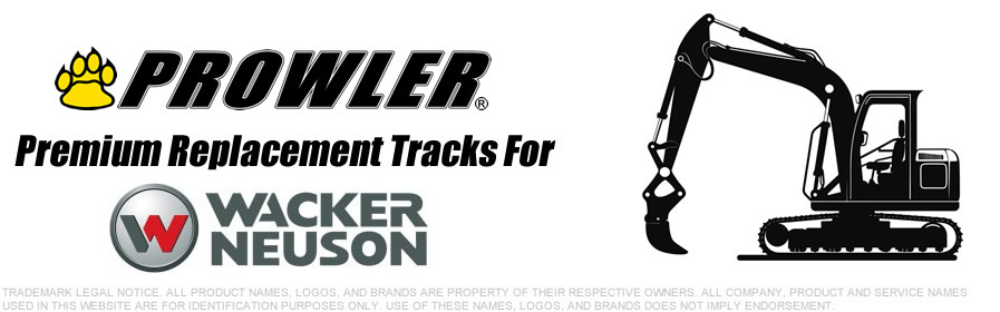 Wacker Neuson Excavator Replacement Rubber Tracks
