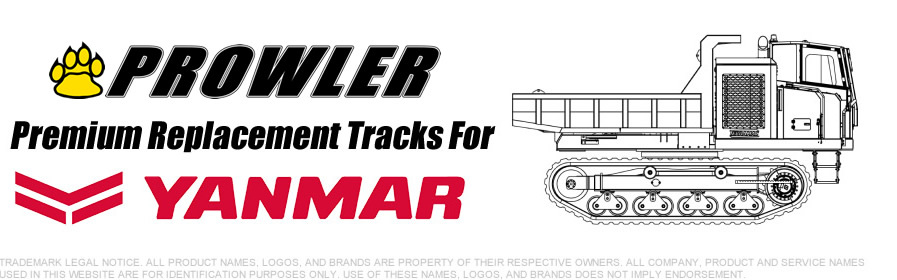 Yanmar Carrier Dumper Replacement Rubber Tracks