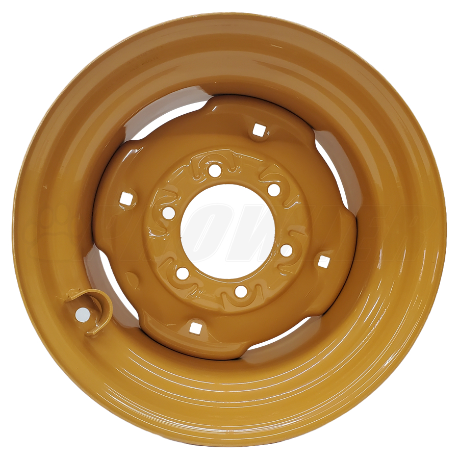 Mustang 940 Skid Steer Wheel - 8.25x16.5 - 6 Lug - 0.38-I Offset