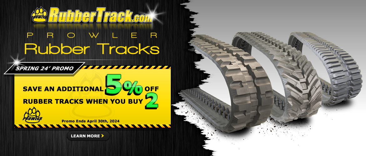 Rubber Track Promo Deal Spring 2024