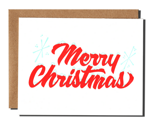Merry Christmas sign painter - box set Merry Christmas sign painter - box set