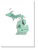Michigan State Print: The Great Lake State