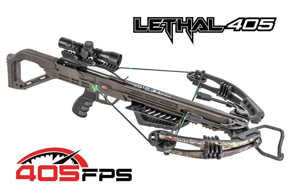 killer instinct lethal 405 crossbow bolts