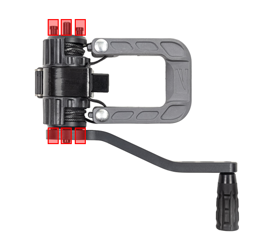 DSC CRANK HANDLE 3-HOLE DESIGN - Killer Instinct Crossbows