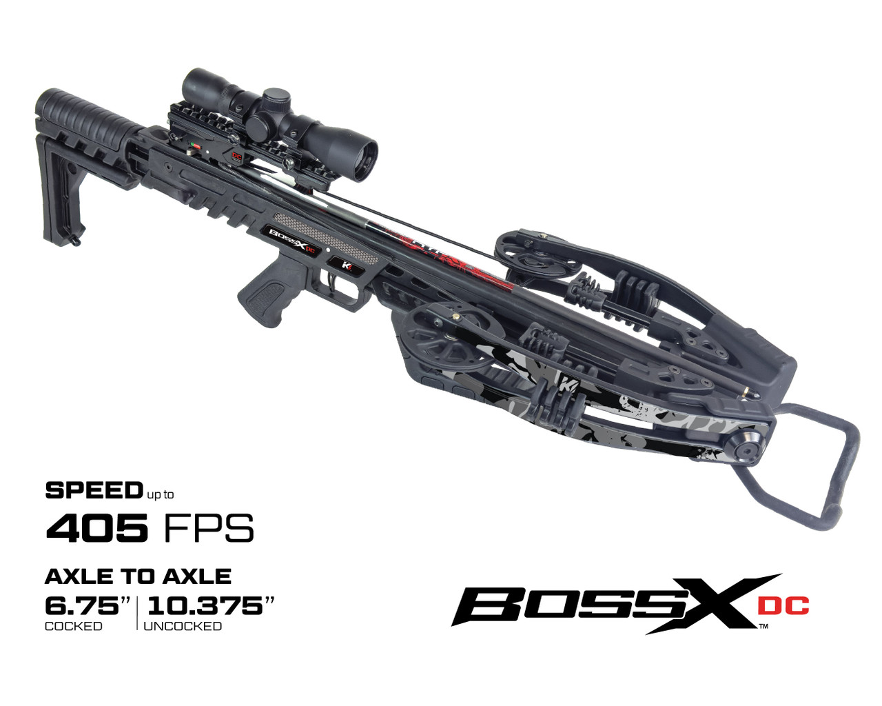 BOSS™-XDC CROSSBOW PACKAGE with DE-COCKING TRIGGERBOX - NEW - KI