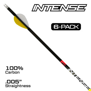 INTENSE™ Carbon Arrows .005" 6pk INTENSE™ Carbon Arrows .005" 6pk