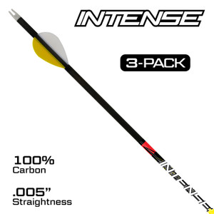 INTENSE™ Carbon Arrows .005" 3pk INTENSE™ Carbon Arrows .005" 3pk