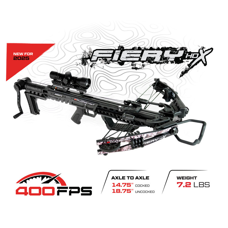 NEW - FIERY HDX 400 CROSSBOW KIT WITH DSC CRANK