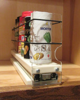 Spice Rack 2x1x11, Cream - Make a small space usable