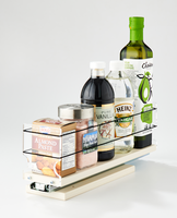 33x1x14 Spice Rack Drawer Cream - Access and Organize a Variety of Different Containers