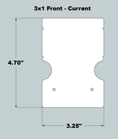 3x1x11 Replacement Front - New/Current