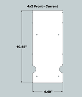 4x2x11 Replacement Front - New/Current