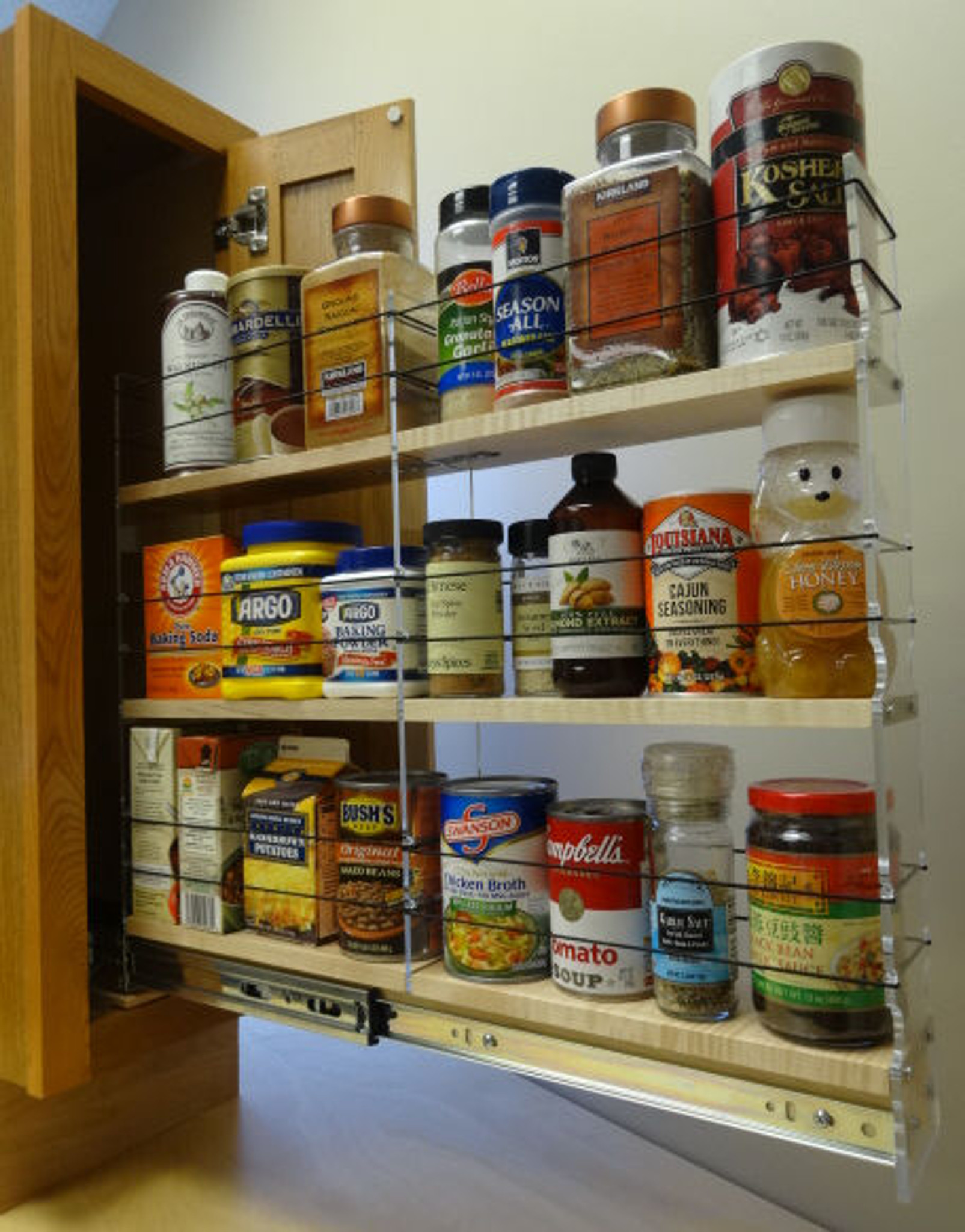 Spice Rack Organizer Cabinet, Spice Rack Countertop, Wood Spice Shelf, Spice  Jar Rack, Kitchen Spice Cabinet, Spice Storage, Spice Stand 