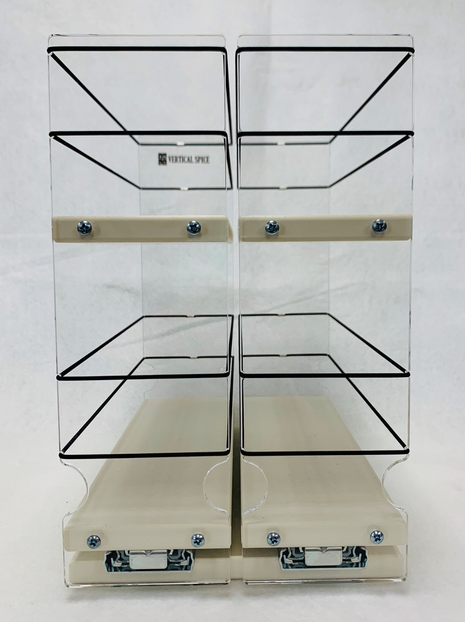 33x1x11 Spice Rack Drawer - Cream