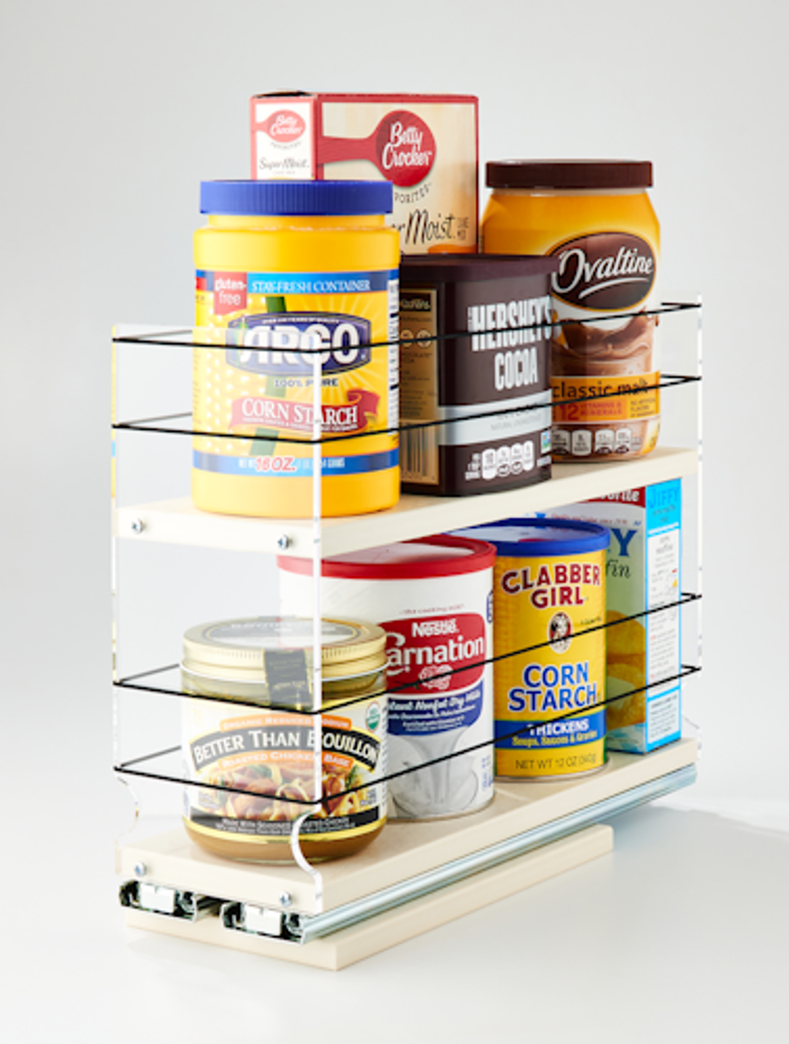 4-Tier Spice + Vitamin Rack