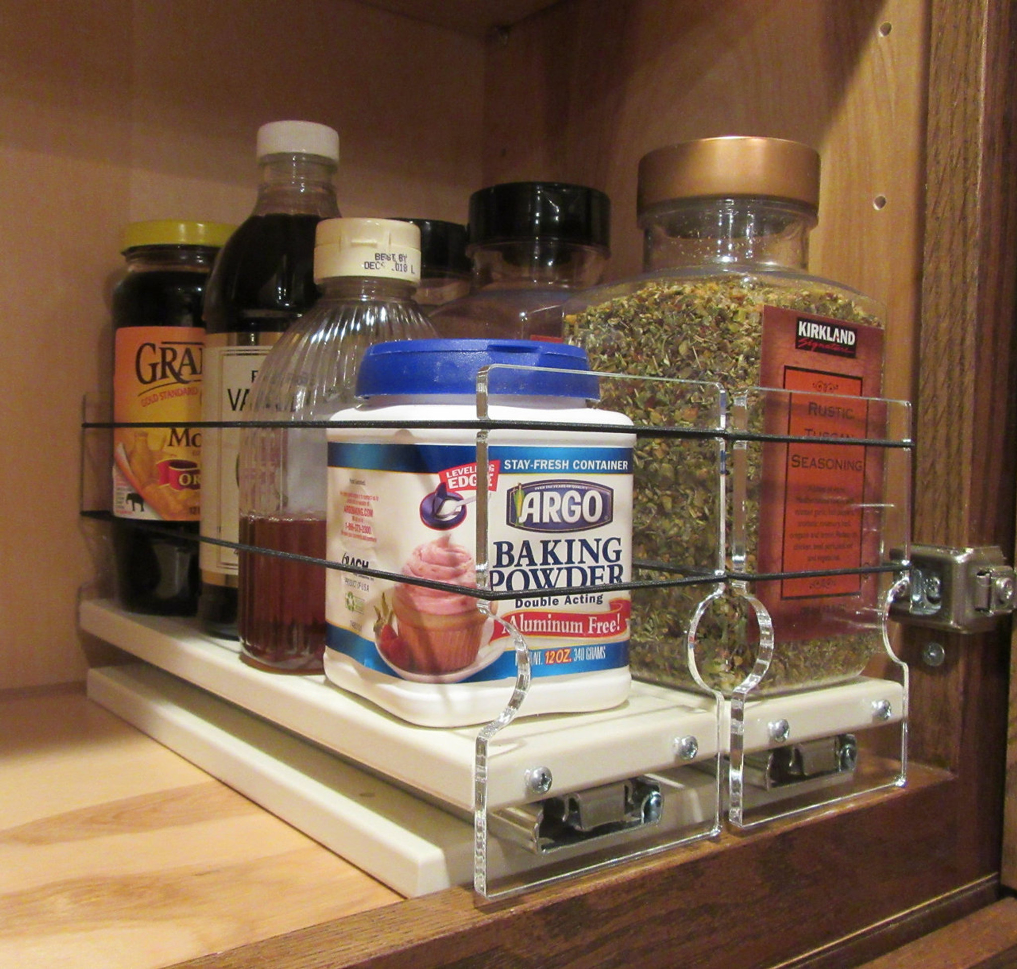 22x2x11 DIY Spice Rack Drawer - Cream