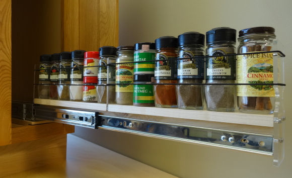 5x1x22 Maple Storage Solution Drawer