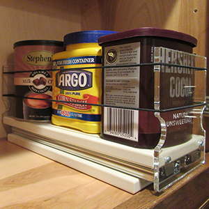 Vertical Spice shelf