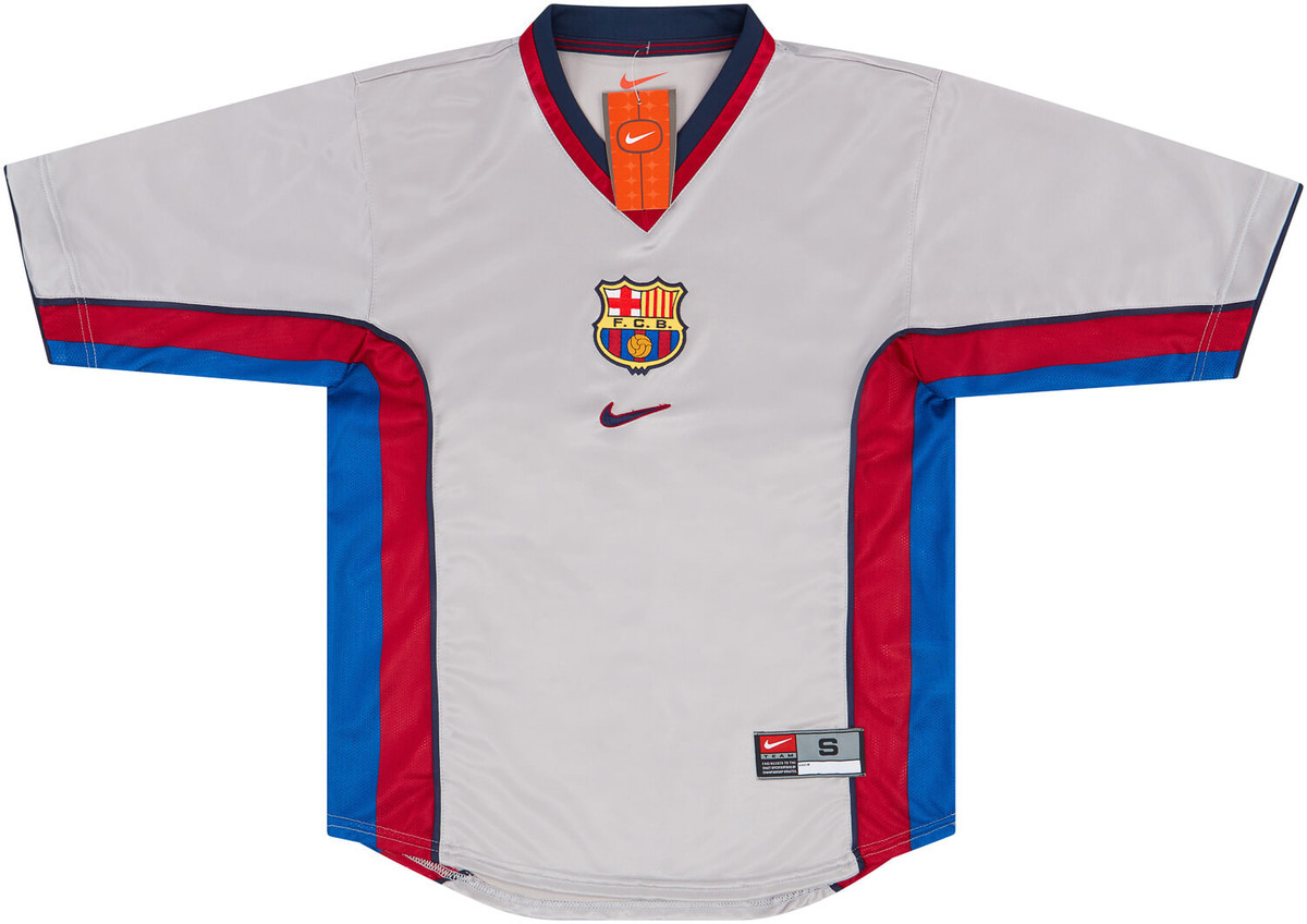 Barcelona 98/01 Men's Away Retro Shirt