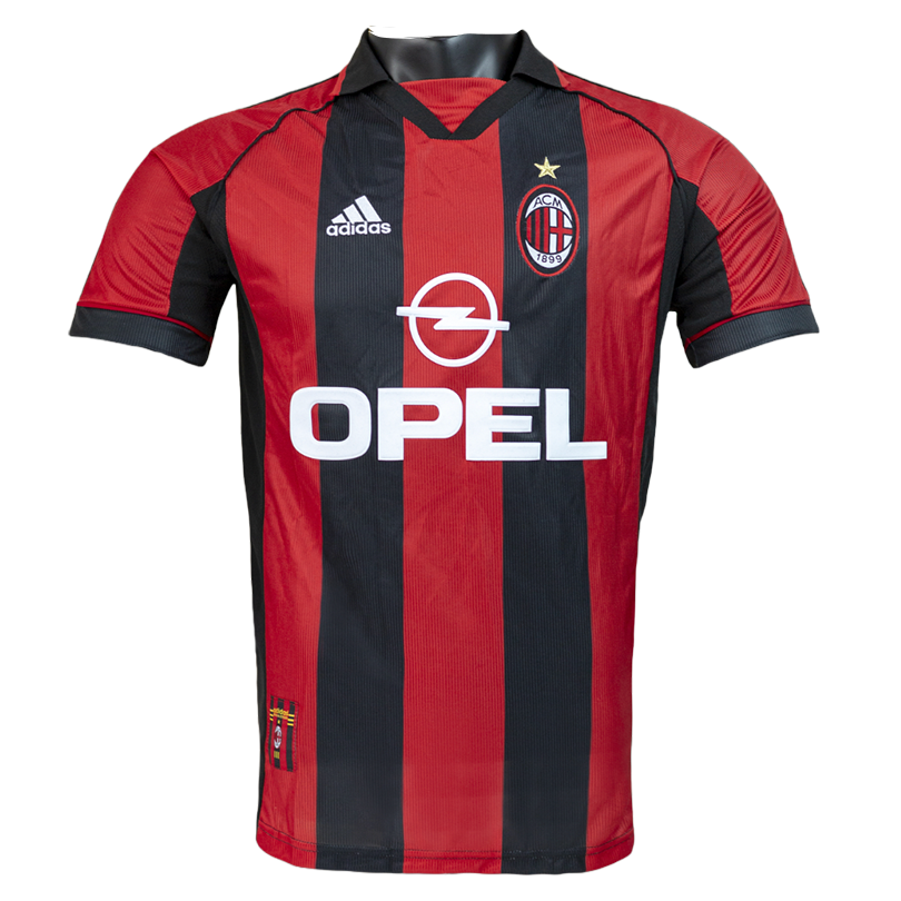AC Milan 98/99 Men's Home Retro Shirt