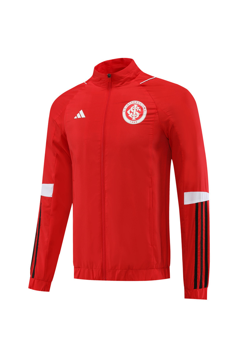 Internacional 23/24 Men's Red Long Zip Jacket