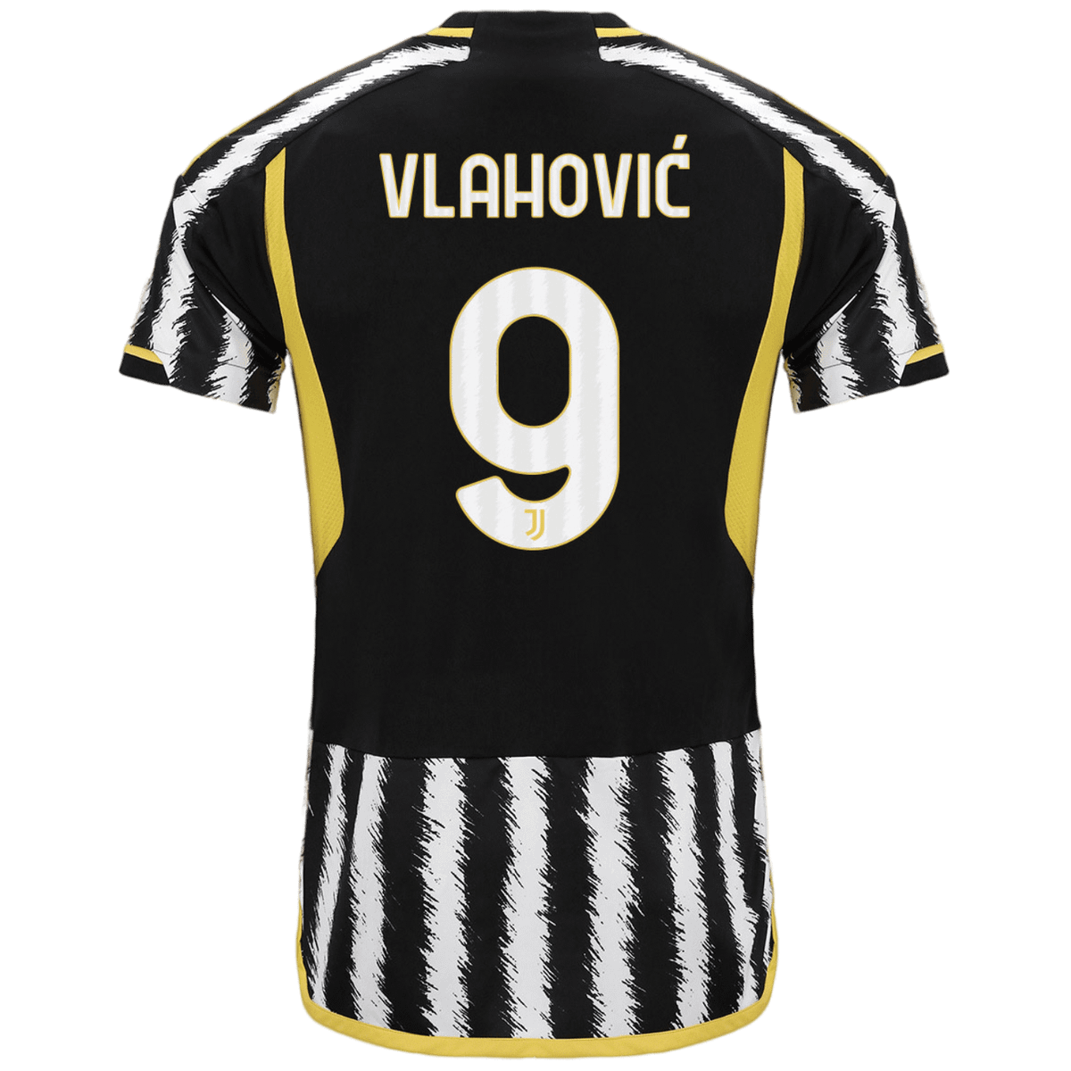 VLAHOVIĆ #9 Juventus 23/24 Stadium Men's Home Shirt