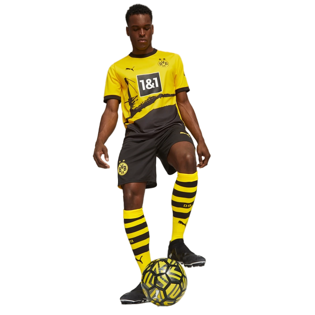 Borussia Dortmund 23/24 Stadium Men's Home Shirt